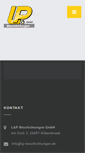 Mobile Screenshot of lp-beschichtungen.de